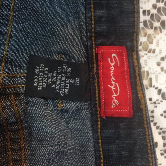 South Pole dark wash jeans retro style size 3 - Picture 5 of 8